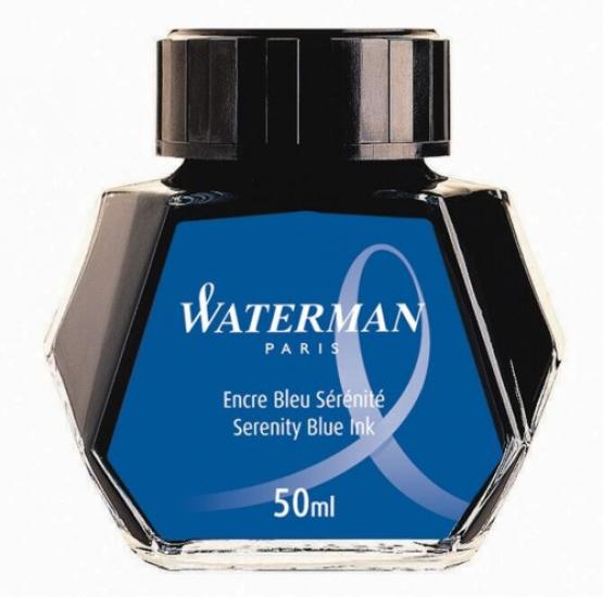 Atrament Waterman niebieski Serenity Blue (50 ml)