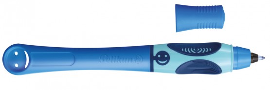 Pióro kulkowe do nauki pisania Pelikan Griffix niebieskie dla leworęcznych