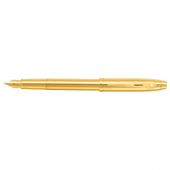 Pióro wieczne Sheaffer Gift Collection 100 Glossy Gold PVD 