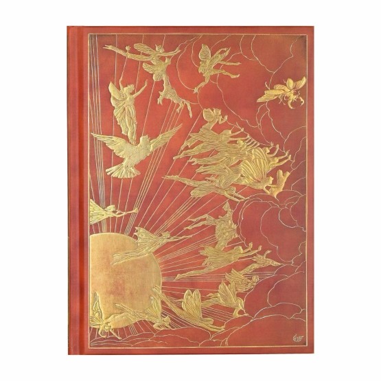 Notatnik Szyty Orange Fairy Peter Pauper Press