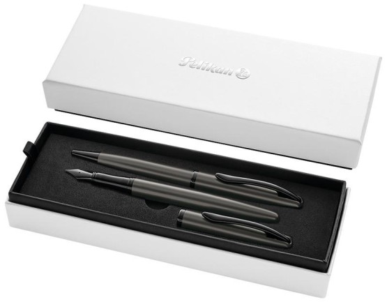Zestaw piśmienniczy Pelikan pióro wieczne i długopis Jazz Noble Elegance, Stone