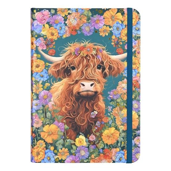 Notatnik Mini Highland Cow Peter Pauper Press