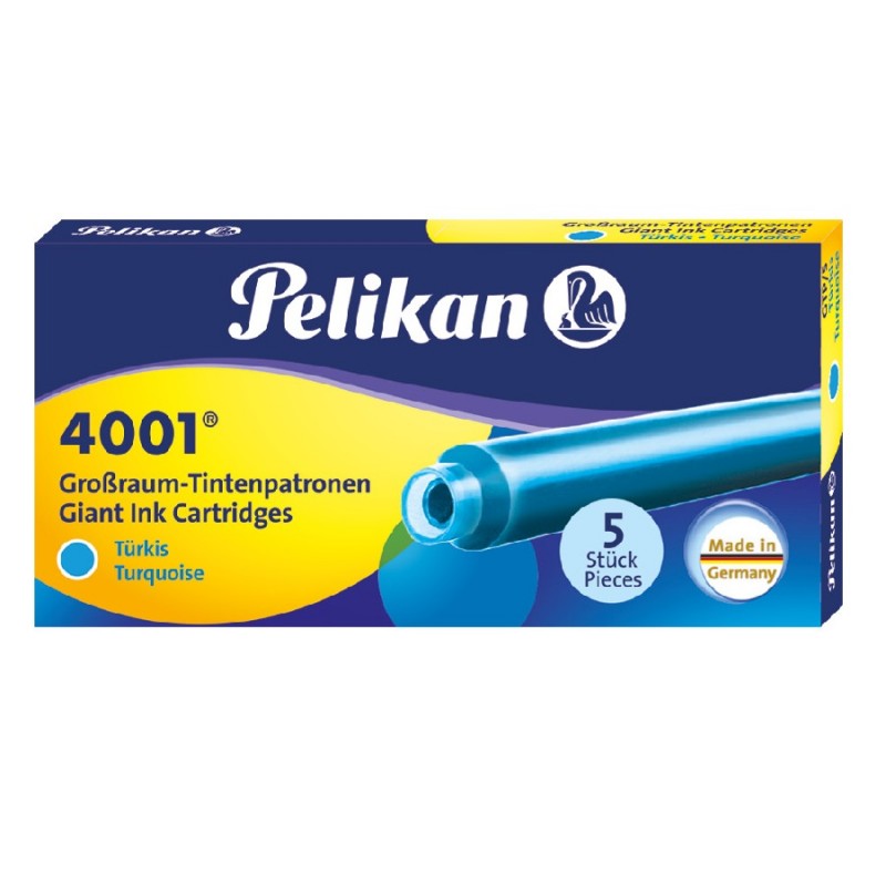 Atrament Pelikan 4001 Brilliant Black 30 ml – Czarny atrament do piór
