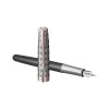 Pióro wieczne Parker Sonnet Premium METAL & GREY PGT (F) stalówka z 18K złota