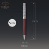 Długopis Parker Sonnet Premium METAL & RED CT