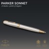Długopis Parker Sonnet Premium Silver Mistral GT 