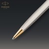 Długopis Parker Sonnet Premium Silver Mistral GT 
