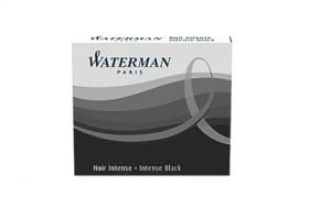 Naboje krótkie Waterman (6 szt.) czarne