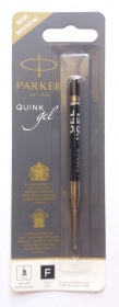 Wkład do długopisu Parker Quink żelowy czarny (F)