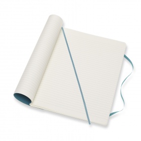 Notes Moleskine Classic 19x25 cm linia, miękka oprawa, reef blue