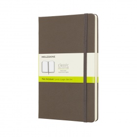 Notes Moleskine Classic 13x21 cm gładki, twarda oprawa, earth brown