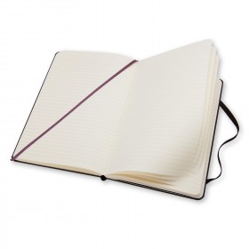 Notes Moleskine Classic 13x21cm linia, twarda oprawa, czarny