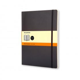 Notes Moleskine Classic 19x25 cm linia, miękka oprawa, czarny