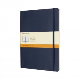 Notes Moleskine Classic 19x25 cm linia, miękka oprawa, szafirowy 