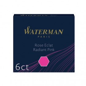 Naboje krótkie Waterman (6 szt.) różowe
