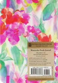 Notatnik Mini Watercolor Petals Peter Pauper Press