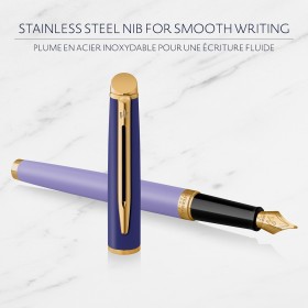 Pióro wieczne Waterman Hemisphere Color  Block Purple GT