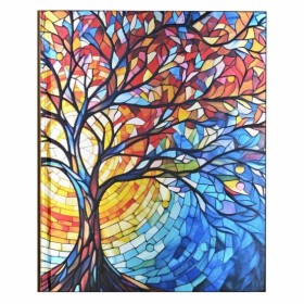 Notatnik Duży Stained Glass Tree of Life Peter Pauper Press