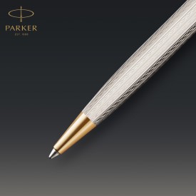 Długopis Parker Sonnet Premium Silver Mistral GT 